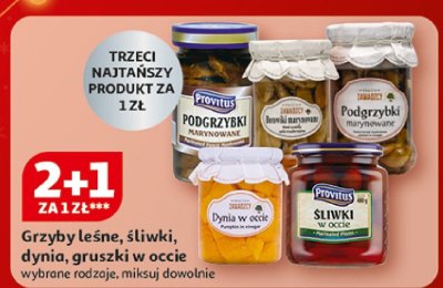 Grzyby leśne w occie promocja w Auchan