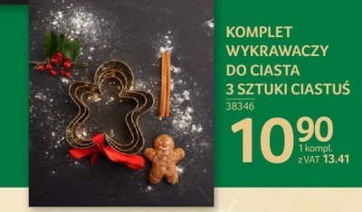Komplet wykrawaczy do ciasta 3 sztuki Ciastus promocja w Selgros