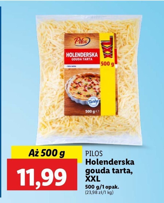 Ser gouda holenderska tarta Pilos promocja