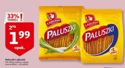 Paluszki słone Lajkonik paluszki promocja
