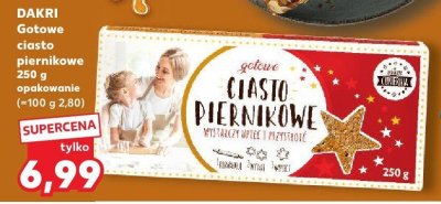 Ciasto Gotowe piernikowe promocja w Kaufland
