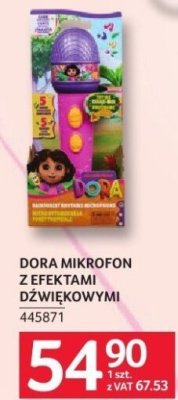 Zabawka Dora Mikrofon z efektami dźwiękowymi promocja w Selgros