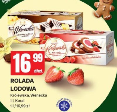Rolada lodowa Królewska, Wenecka promocja w Chorten