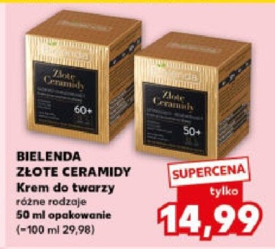 Krem do twarzy Złote Ceramidy  promocja w Kaufland