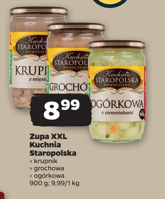 Ogórkowa z ziemniakami Kuchnia staropolska promocja