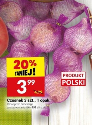 Czosnek 3 szt., 1 opak. promocja w Twój Market