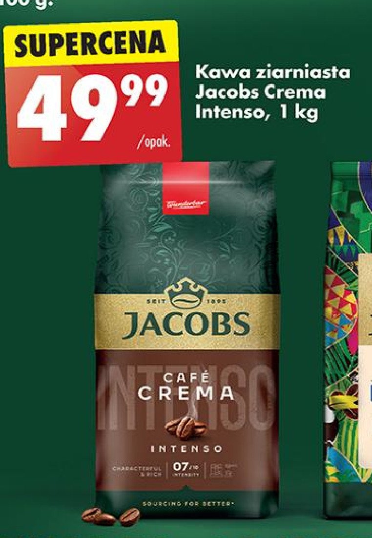 Kawa intenso Jacobs crema promocja