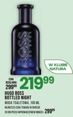 Perfumy HUGO BOSS BOTTLED NIGHT woda toaletowa promocja w Drogerie Natura
