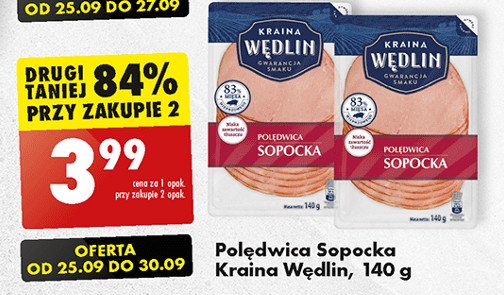 Polędwica sopocka Kraina wędlin promocja