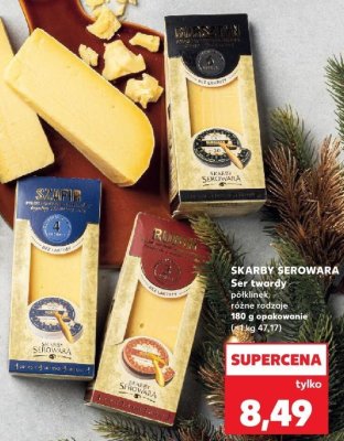 Ser twardy półklinek, różne rodzaje promocja w Kaufland