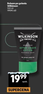 Balsam po goleniu Wilkinson Sensitive After Shave Lotion promocja w Delikatesy Centrum
