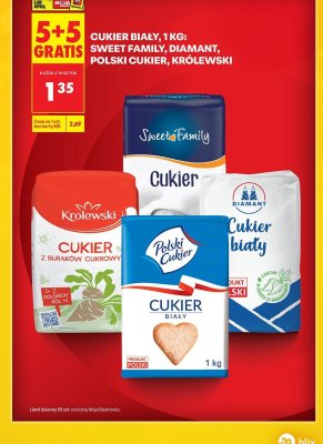 Cukier biały 1kg promocja w Biedronka