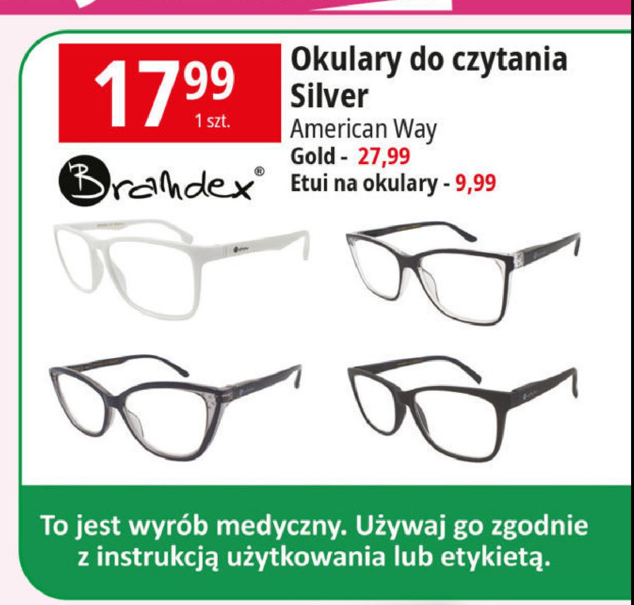 Etui na okulary Brandex promocja