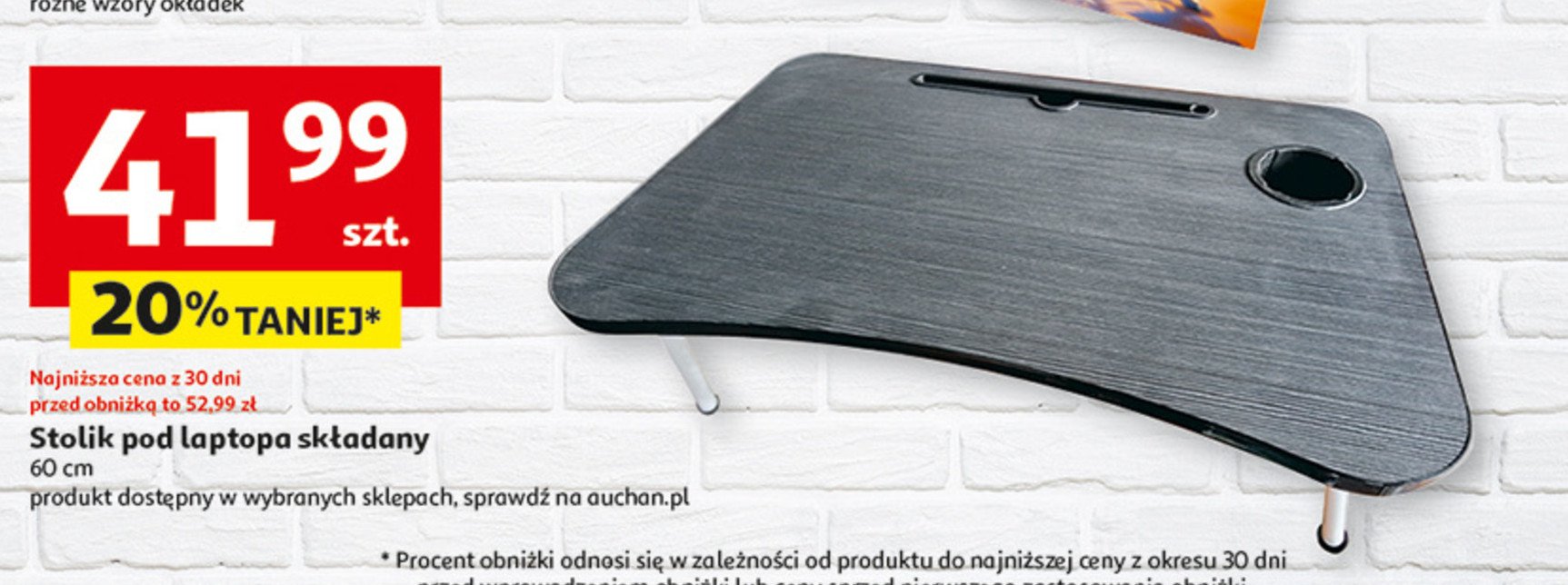 Stolik pod laptopa promocja