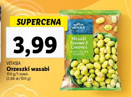 Orzeszki ziemne wasabi Vitasia japan promocja