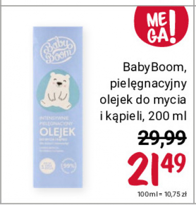 Olejek pielęgnacyjny Baby boom promocja