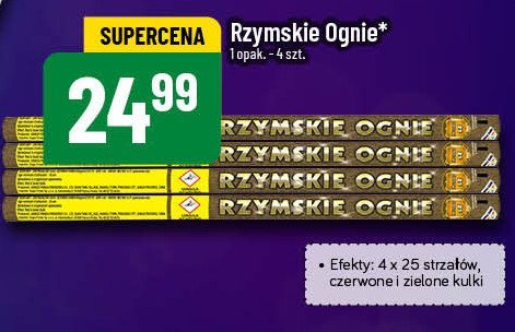 Rzymskie ognie promocja