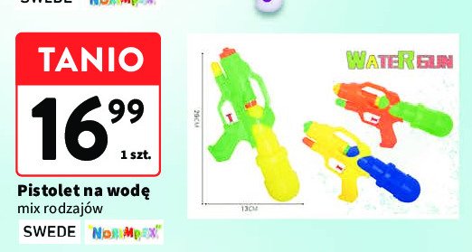 Pistolet na wode Swede promocja