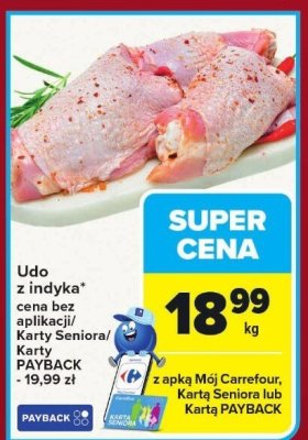 Udo z indyka promocja w Carrefour Market