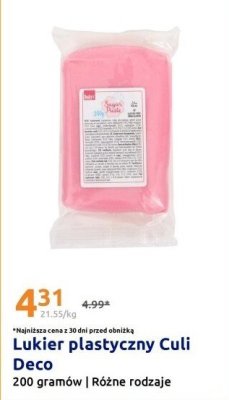 Lukier plastyczny różne rodzaje promocja w Action