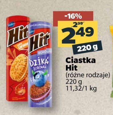 Ciastka słony karmel Hit Hit bahlsen promocja