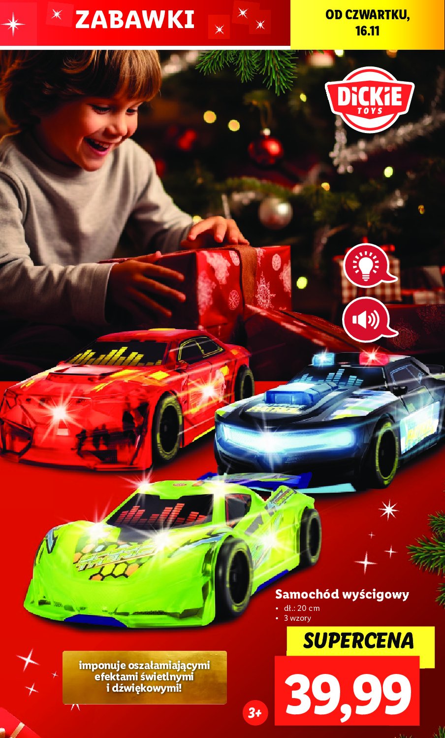 Samoch贸d wy艣cigowy Dickie toys promocja