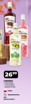Napój alkoholowy Lubelska wiśniówka promocja