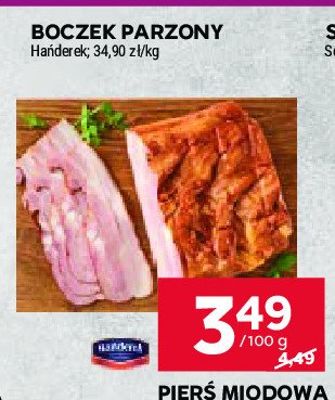 Boczek parzony Ha艅derek promocja