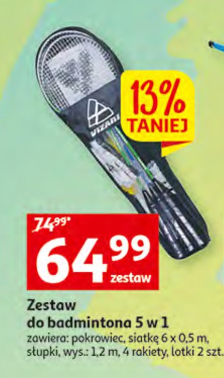 Zestaw do badmintona enero 5w1 VIZARI promocja