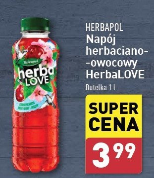 Napój czarna herbata-wiśnia-skrzyp HERBAPOL HERBALOVE promocja