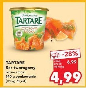 Serek łososiowa zatoka Tartare promocja