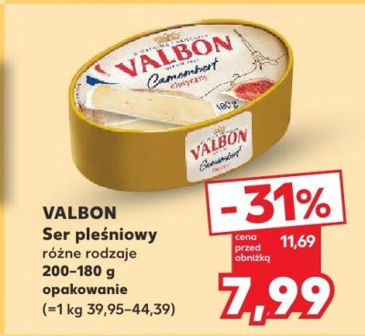 Ser pleśniowy, różne rodzaje promocja w Kaufland