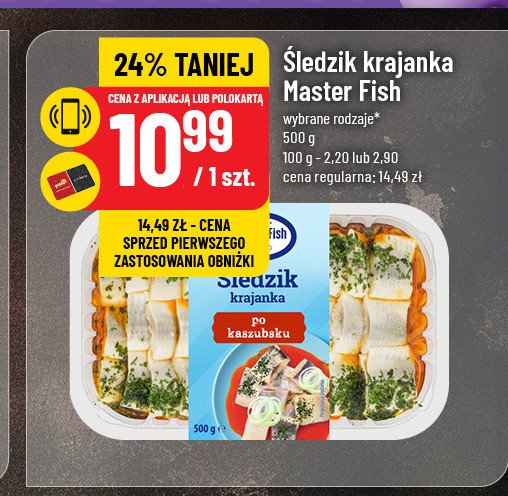 Śledzik po kaszubsku Master fish promocja