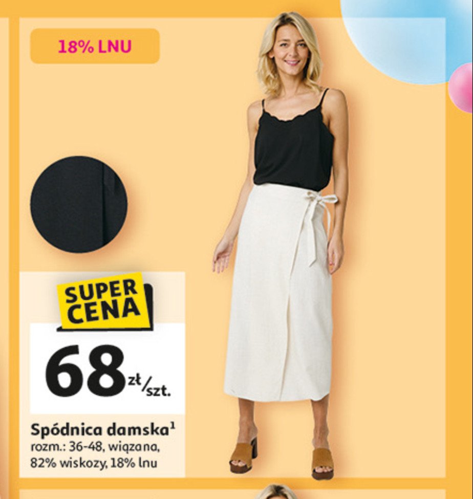 Spódnica damska 36-48 promocja w Auchan
