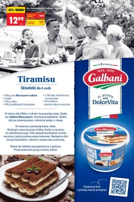 Ser Mascarpone Galbani 500g promocja w Biedronka
