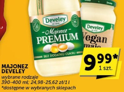 Majonez Develey promocja w Euro Sklep