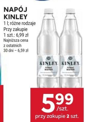 Napój Kinley promocja w Stokrotka