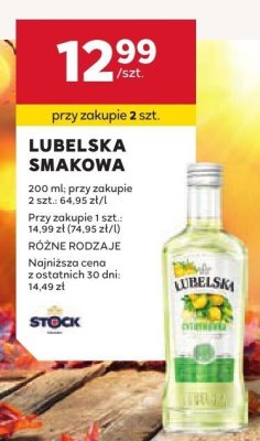 Wódka Lubelska Smakowa 200 ml promocja