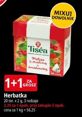 Herbatka Tisea, 2 g, 3 rodzaje promocja w Leclerc