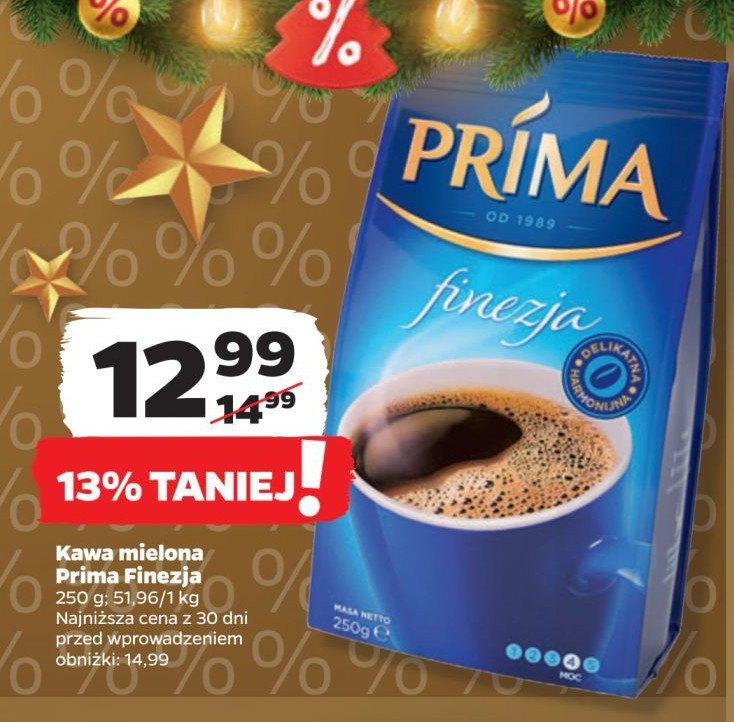 Kawa Prima Finezja promocja w Netto