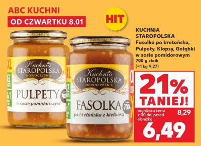 Gołąbki w sosie pomidorowym promocja w Kaufland