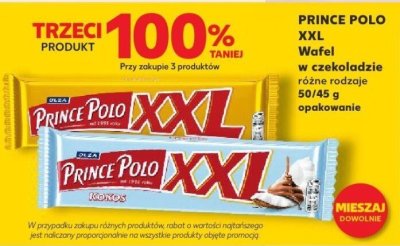 Wafel w czekoladzie różne rodzaje 50/45 g promocja w Kaufland