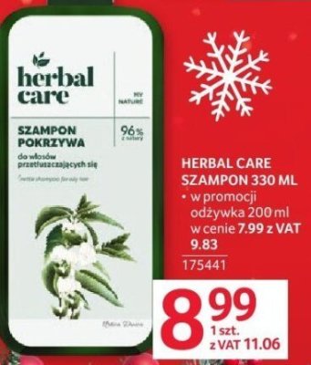 Szampon pokrzywą Herbal Care promocja w Selgros