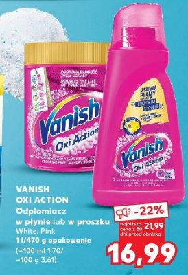 Odplamiacze w płynie Pink promocja w Kaufland