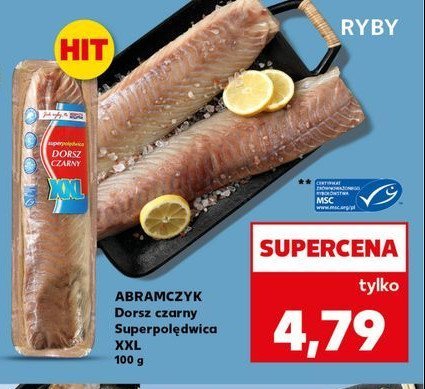 Dorsz czarny superpol臋dwica xxl Abramczyk promocja