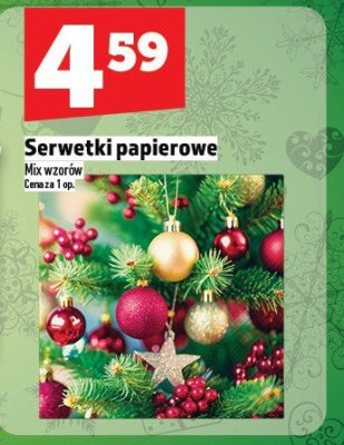 Serwetki papierowe promocja w TOPAZ