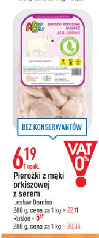 Piero偶ki orkiszowe ruskie Pierogarnia piaski promocja