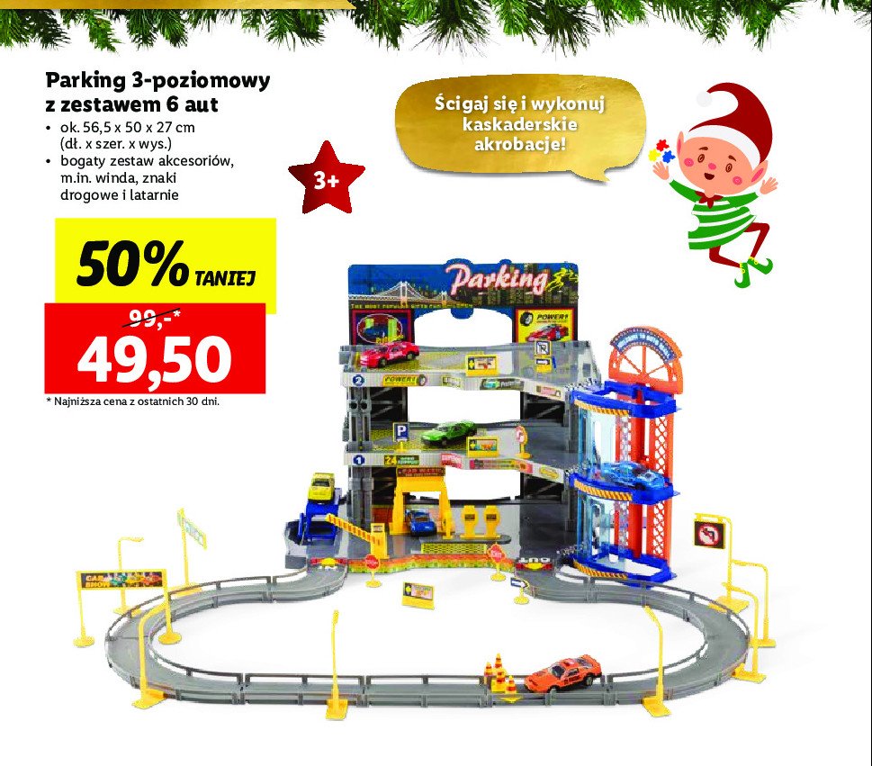 Parking 3-poziomowy na 6 aut promocja