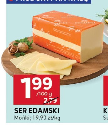 Ser Edamski Moriki promocja w Stokrotka