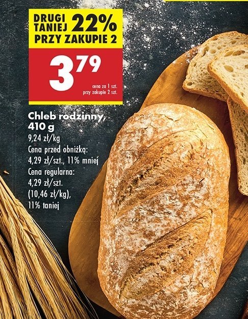 Chleb rodzinny promocja w Biedronka